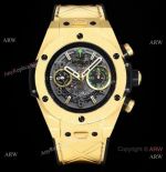 Swiss Hublot Big Bang Unico Yellow Magic Swiss 7750 Watch Gold Case